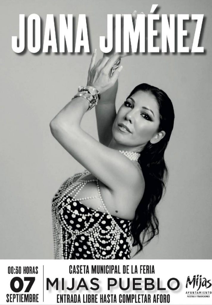 Conciertos oficiales de la Feria de Mijas Pueblo 2025 del 6 al 11 de septiembre en Mijas, Málaga, con música en vivo, conciertos gratuitos, tradición andaluza y actividades familiares en la Costa del Sol