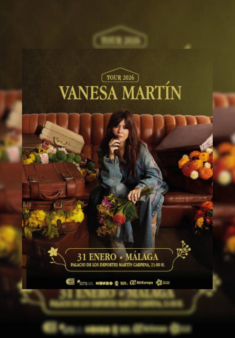 Vanesa Martín en concierto en Málaga 2026 en el Palacio de Deportes José María Martín Carpena