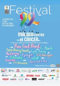 Festival Málaga Contra el Cáncer 2025 en La Malagueta