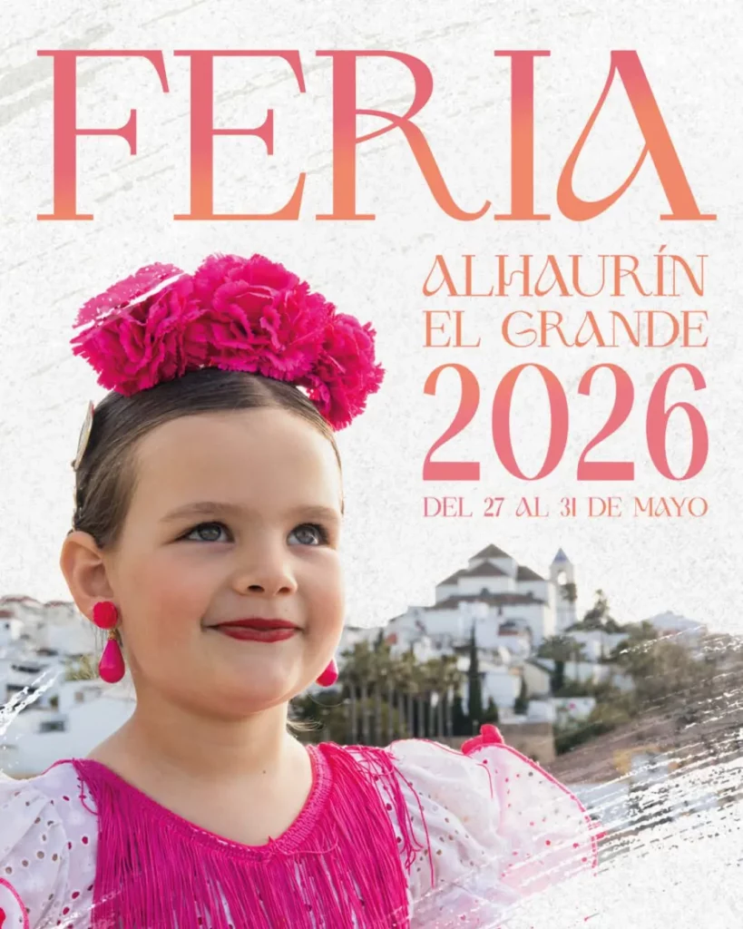 Cartel Feria de Mayo Alhaurín el Grande Málaga 2026