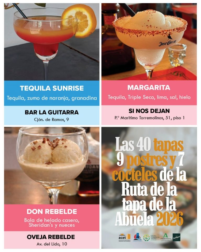 Segunda selección de cócteles de la Ruta de la Tapa de la Abuela 2026