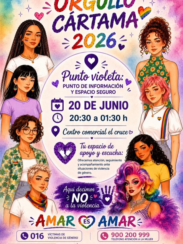 PUNTO VIOLETA ORGULLO CÁRTAMA 2026