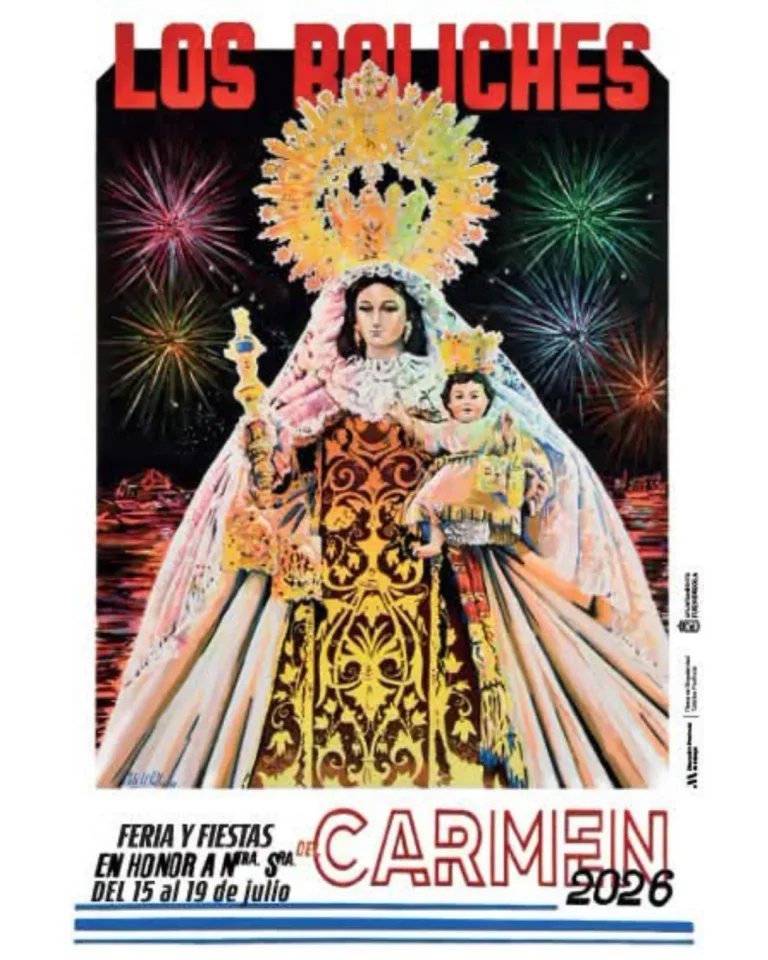 Feria del Carmen de Los Boliches 2026 con conciertos, procesión de la Virgen del Carmen y actividades en Fuengirola.